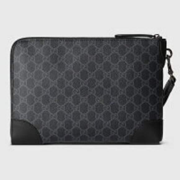Gucci GG Emblem Business Case Black - Picture 3 of 5